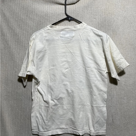 Vintage My Kids Think I’m A Bank! Pocket Tee Medium US MADE Light Wash - Picture 7 of 8